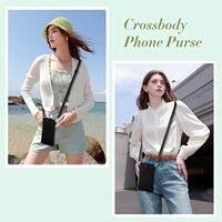 Étui de téléphone en néoprène avec sangle/lanière de cou pour iPhone 16/15/14/13 Pro, 16/15 Plus Samsung S24, Google Pixel 9