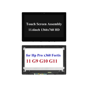 11.6 "HD <span class=keywords><strong>LCD</strong></span> màn hình cảm ứng lắp ráp thay thế cho HP Pro X360 fortis 11 G9 G10 G11 N17120-001 N00431-00 với <span class=keywords><strong>bezel</strong></span> - Product Image 1