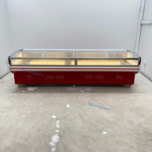 Vitrine réfrigérée pour viande fraîche de qualité supérieure Byron avec refroidissement par ventilateur pour <span class=keywords><strong>boucherie</strong></span>, épicerie, prise en charge du logo personnalisé, <span class=keywords><strong>livraison</strong></span> rapide - Product Image 3
