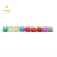 Fusible automobile miniature réutilisable d'origine 10A 15A 20A 25A 30A 32VDC Protection contre les surcharges durable Fusible à lame automobile multi-amperes