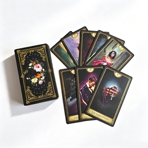 Vendita all'Ingrosso <span class=keywords><strong>di</strong></span> Carte dei Tarocchi <span class=keywords><strong>di</strong></span> Lusso Personalizzate, Stampa <span class=keywords><strong>di</strong></span> Giochi <span class=keywords><strong>di</strong></span> Carte Magiche con Scatola e Guida - Product Image 3