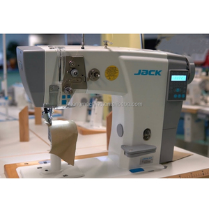 Machine à coudre industrielle Jack-6671 à rouleaux cylindriques au prix de gros pour la couture de sacs en cuir et de vêtements Meilleure vente - Product Image 1