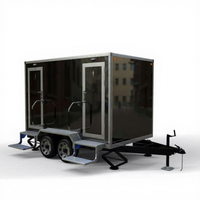 Toilettes portables de luxe Minusbalide Trailer Prosky Mobile Portable luxe toilettes remorque toilette préfabriquée sur remorque