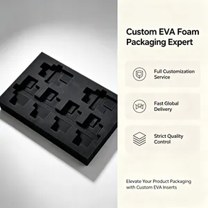multi-purpose <b>foam</b> packaging tray, wholesale CNC <b>foam</b> liner, high impact absorption pad - Product Image 1