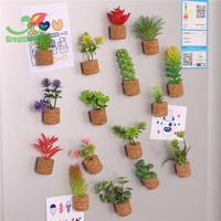 Meilleure vente transfrontalière PH01 Plantes succulentes artificielles réalistes en pot Mini fleurs artificielles en PVC souple Plantes bonsaï décoratives pour voiture