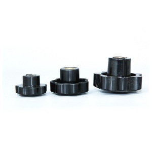 M5 M6 M8 M10 poignée prune en bakélite noire tête sept étoiles vis de bouton de serrage en plastique pour <span class=keywords><strong>poignées</strong></span> et boutons de meubles de machine-outil - Product Image 3