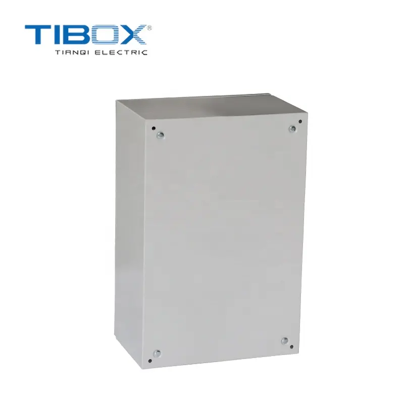 TIBOX quadro elettrico recinzione resistente alle intemperie alimentazione distribuire quadro antipolvere scatola esterna in metallo a bassa tensione