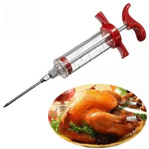 Seringue à marinade en plastique personnalisée en gros pour barbecue, viande, épices, injecteur de dinde avec aiguilles - Product Image 6