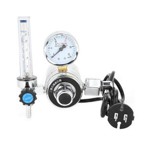Régulateur de pression de CO2 électrique 220V/110V pour le soudage de matériaux en laiton pour gaz argon - Product Image 2