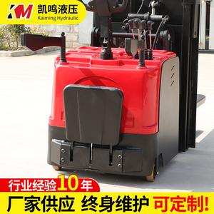 Chariot élévateur transpalette à batterie intégrale pour la manutention complète des plateaux d'impression et des bacs de papier - Product Image 4