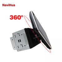Universel 9 10.1 pouces 1 simple Din Android autoradio rotatif autoradio multimédia 2 Double Din 360 degrés écran tactile stéréo de voiture