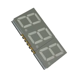 Cc Biru 0.39 Inci 3 Digit Led 7 Segmen Smd Tiga Digit Display