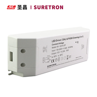 Transformateur à variation d'intensité Dali, 3100 mA, tension constante, driver LED 75 W, 24 V CC, alimentation LED, éclairage LED, CE ROHS 0.45