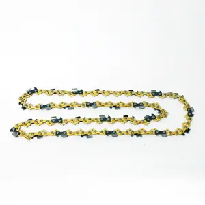 Canfly 3/8lp"-050" Full Chisel Chainsaw Chain Golden Chain For All Chainsaw Spare Parts 16" LP3/8 050 59