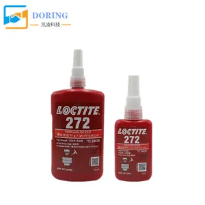 Henkel Loctile 272 धागा ताला चिपकने वाला विरोधी ढीला इलाज तेजी से मध्यम शक्ति अवायवीय चिपकने वाला हटाने योग्य बन्धन एजेंट