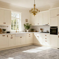 Meubles de cuisine modernes en L sur mesure, ensembles de meubles de cuisine intégrés, designs de rangement en forme de L pour cuisines