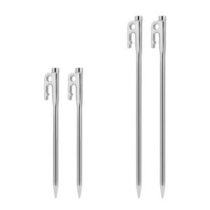 Estacas para Tienda de Campaña Hike Mount de Acero Inoxidable de 13 Pulgadas, Grado Industrial, para Acampar al Aire Libre, Uso en Todas las Estaciones - Product Image 1