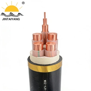 Cable de Potencia con Aislamiento de Polietileno Reticulado Libre de Halógenos y Bajo en Humo, Revestimiento de Poliolefina, WDZ-YJY-0.6/1kV 4X185+<span class=keywords><strong>1X95</strong></span> - Product Image 3