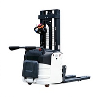 Empileur électrique à faible consommation d'énergie 1500 kg 2000 kg, empileur de palettes à faible consommation, fonctionnement continu toute la journée