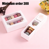 Boîtes à tiroirs personnalisées de luxe en papier kraft avec lamination mate pour mariage, fête, chocolats, biscuits, emballage, insert de séparation