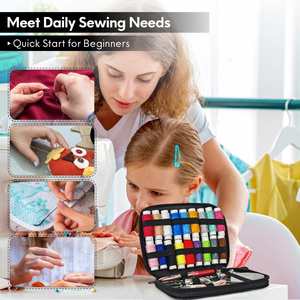 Wholesale <b>Sewing</b> Kit <b>Sewing</b> <b>Bag</b> Set Portable <b>Sewing</b> Supplies Contains Soft Tape Measure, Scissors, Thread, <b>Sewing</b> Needle Etc - Product Image 4