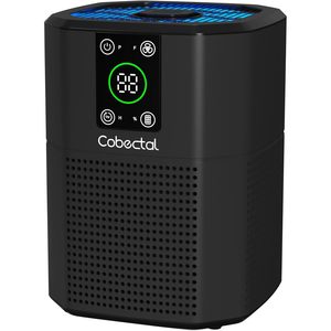 เครื่องฟอกอากาศ 200 CFM พร้อมแผ่นกรอง HEPA ฆ่าเชื้อด้วยรังสียูวี เซ็นเซอร์อัจฉริยะ ดีไซน์กะทัดรัดสำหรับบ้านและห้องนอน - Product Image 1