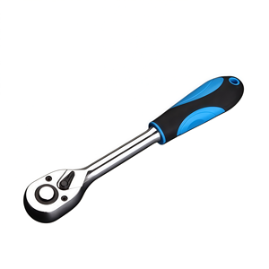 Jeu de clés à cliquet à 72 dents, poignée droite et courbée bidirectionnelle, bouton de déverrouillage rapide, haute dureté, réparation automobile - Product Image 5