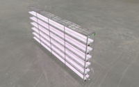 Système vertical à plusieurs niveaux pour fraises Reinfa Farmdrip S avec irrigation goutte à goutte de précision pour un rendement intérieur maximal