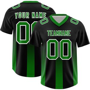 Camiseta de Fútbol Personalizada Unisex con Cuello en V, Manga Corta, Sublimada, Impresa, Absorbente de Humedad, Deportiva, 100% Poliéster, 220g - Product Image 1