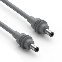 Câble d'alimentation USB-C vers DC 5.5x2.1mm, cordon de charge mâle pour mini-appareils, 2m, 5m, 10m, pièces de rechange et de réparation, haute qualité, vente en gros