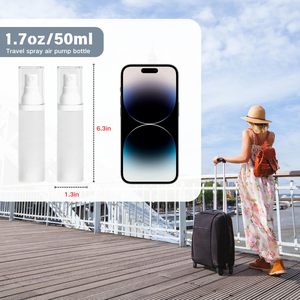 Custom 50ml AS Portable Refillable Leak Proof Travel Mini <strong>Spray</strong> <strong>Bottle</strong> for <strong>Perfume</strong> Toner Hair <strong>Spray</strong> Facial Moisturizing - Product Image 2
