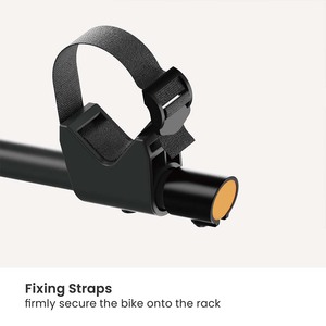 Porte-vélos inclinable CBR15-21H pour 2 vélos, pour camion, SUV, minivan, voiture, pliable, capacité de 55 kg, rangement suspendu pour vélos - Product Image 4