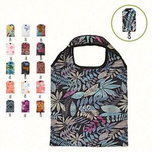 Bolsa de Compras Plegable Resistente y Expandible, Bolsa de Supermercado Reutilizable de Poliéster - Product Image 1