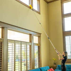 Perche télescopique en aluminium Extentool de 5,4 m (18 pi), légère et réglable, avec long manche pour l'entretien et le nettoyage du <span class=keywords><strong>jardin</strong></span> - Product Image 2