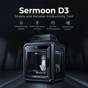 เครื่องพิมพ์ 3 มิติ Sermoon D3 ขนาดใหญ่ 300*250*300 มม. ความเร็วสูง ทนความร้อนสูง สำหรับงานอุตสาหกรรม ระบบ Core-XY อัตโนมัติ ใช้กับวัสดุ PLA - Product Image 2