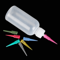 Crème Confiture Peinture Squeeze Bouteilles avec 7 Buses Gâteau Décor Cuisson Pâtisserie 50ML Bouteille Dessin Pâtisserie Outils Cuisine Accessoires