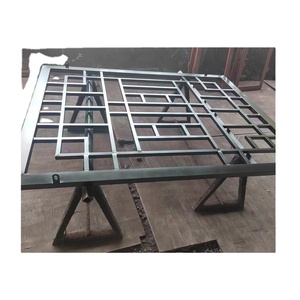 ตะแกรงเหล็กหน้าต่างที่สวยงามดีไซน์เพื่อความปลอดภัยในบ้านแบบอเมริกัน - Product Image 4