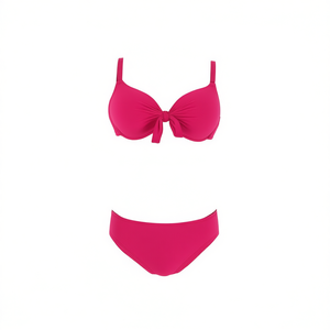 Costume da bagno bikini taglie forti con controllo pancia, coprente, sexy, BZ77038, colori assortiti 42 44 46 48 - Product Image 2