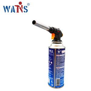 Fournisseur direct rechargeable réutilisable en acier inoxydable pistolet à feu butane briquet <span class=keywords><strong>de</strong></span> <span class=keywords><strong>cuisine</strong></span> torche - Product Image 5