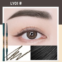 Vente en gros de stylos à sourcils professionnels à noyau dur de maquillage stylos à sourcils de teinture étanches et non étourdis
