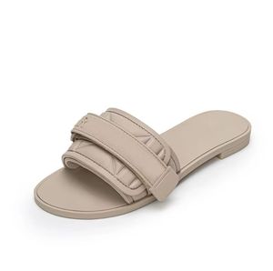 2025 Nouvelle Collection INS Luxe, Sandales Décontractées de Plage à <span class=keywords><strong>Velcro</strong></span> pour <span class=keywords><strong>Femme</strong></span>, Plates d'Extérieur, Boucle Designer de Haute Qualité - Product Image 3