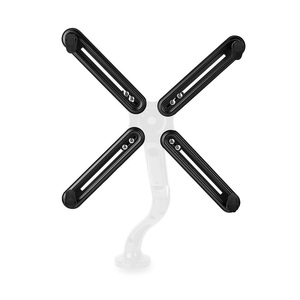 Kit de montage d'adaptateur d'écran pour moniteurs non VESA avec bras réglables et fixation sécurisée - Product Image 3