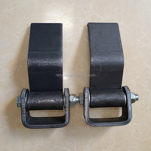 Charnières de remorque robustes et graissables <span class=keywords><strong>pour</strong></span> camions-bennes, charnière de porte de remorque, type sangle <span class=keywords><strong>à</strong></span> feuille courte - Product Image 6