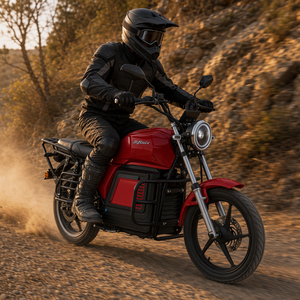 Motocicleta Eléctrica de 72V 2000W Homologada para Carretera, Batería de 40AH, 80KM de Autonomía para Viajes Diarios - Product Image 2