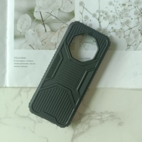 Petite coque arrière en TPU Mecha pour téléphone Tecno T455