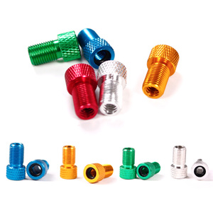 Để <span class=keywords><strong>Schrader</strong></span> nhôm lốp Mũ Bộ chuyển đổi cho xe đạp van để xe <span class=keywords><strong>Presta</strong></span>/Pháp godeson - Product Image 3