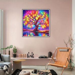 Kit <span class=keywords><strong>de</strong></span> <span class=keywords><strong>Peinture</strong></span> Diamant 5D Moderne Fleur <span class=keywords><strong>de</strong></span> Vie <span class=keywords><strong>en</strong></span> Tissu Écologique, Fait Main DIY pour Enfants et Adultes, Perles Rondes - Product Image 3