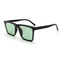 Lunettes de soleil rectangulaires à monture TR90 Offre Spéciale avec jambes minces Lunettes OEM unisexes unisexes au design classique et simple avec logo personnalisé