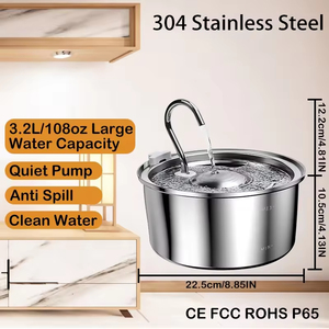 狗喷泉宠物水瓶猫饮水机自动宠物喂食器宠物 - Product Image 4