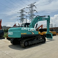 Excavatrice sur chenilles d'occasion Kobelco SK200 – Polyvalence Exceptionnelle – Meilleure Vente – Modèles SK200, SK200-8, SK200-10 en Stock